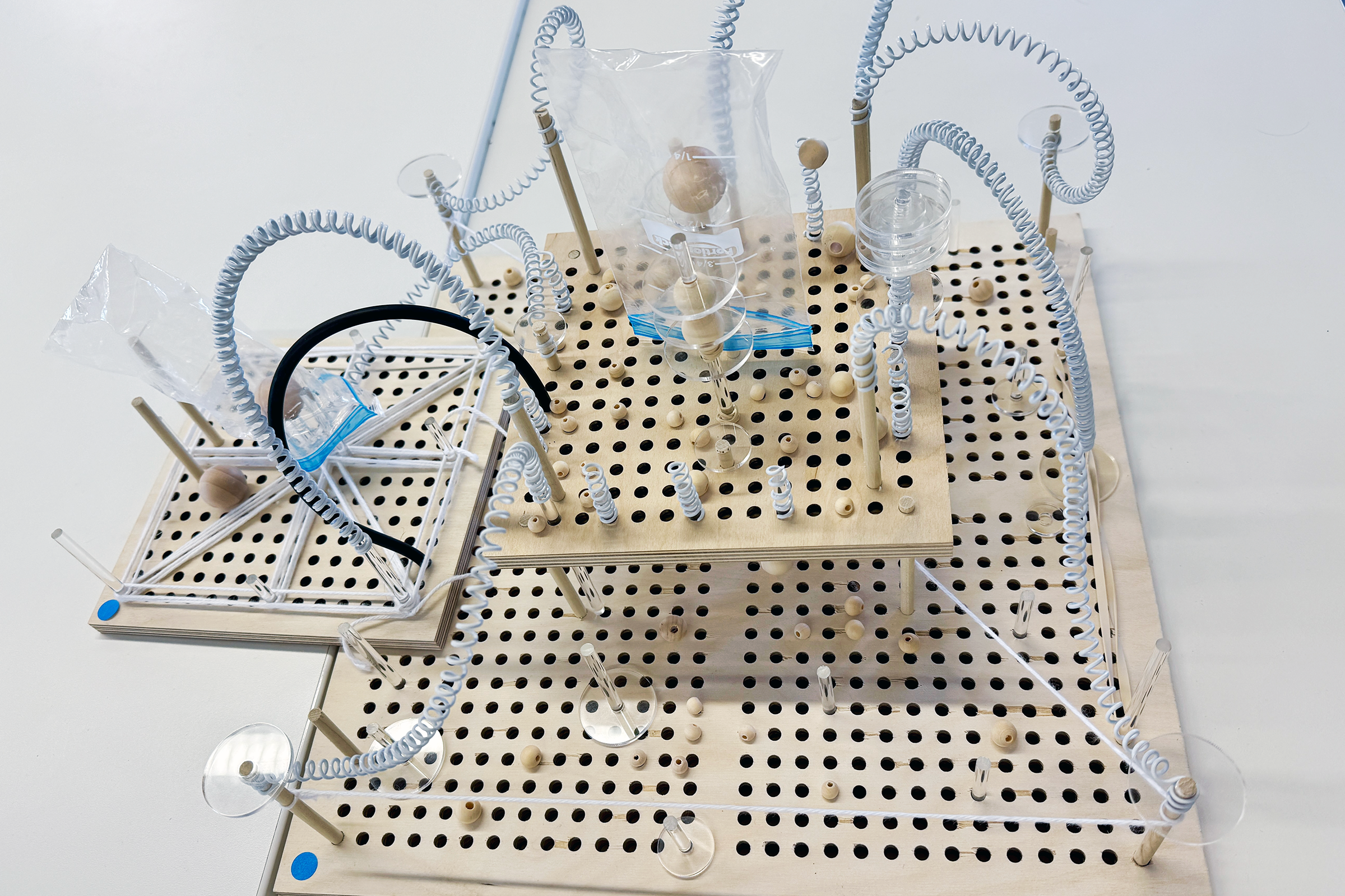 Group 2 collective pegboard configuration